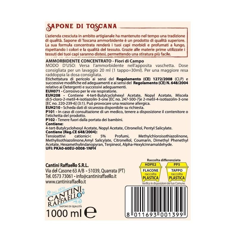 Ammorbidente concentrato - Fiori di campo