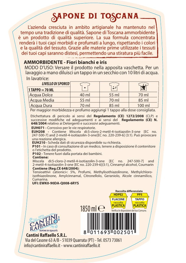 Ammorbidente - Fiori bianchi & iris