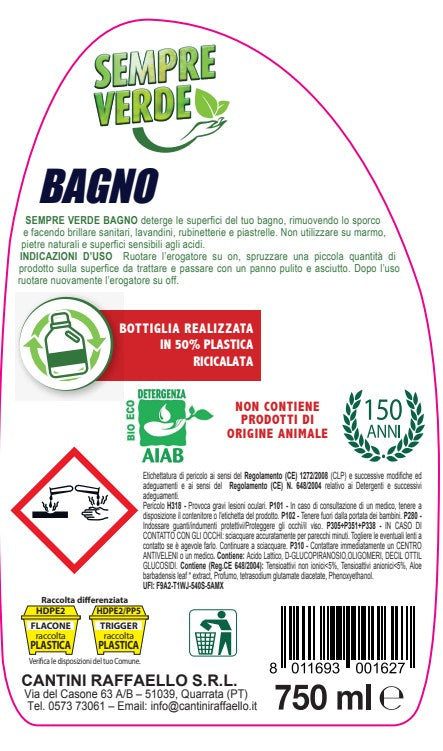 Spray bagno - Anticalcare