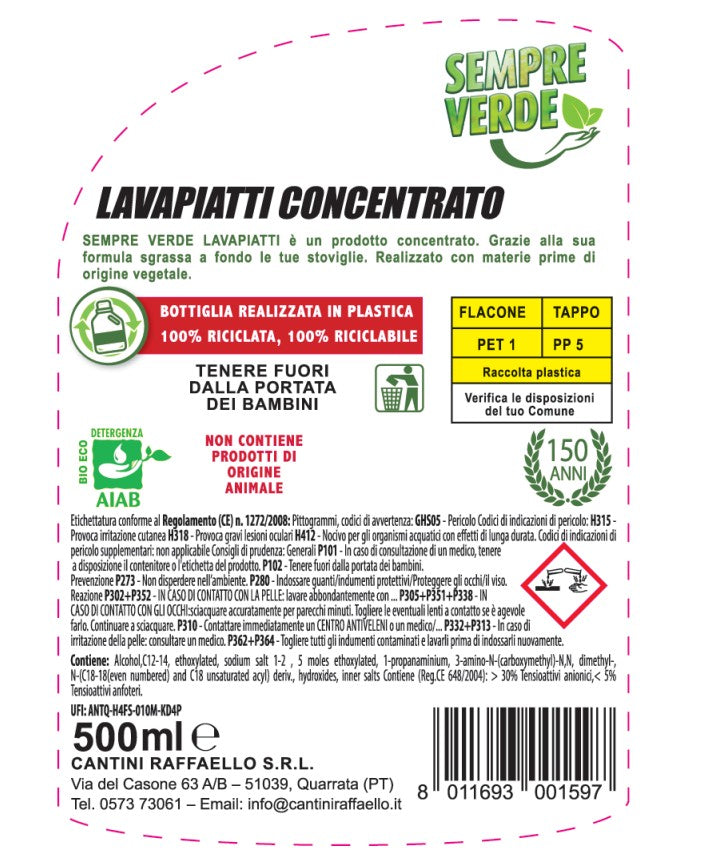 Lavapiatti concentrato - Limone