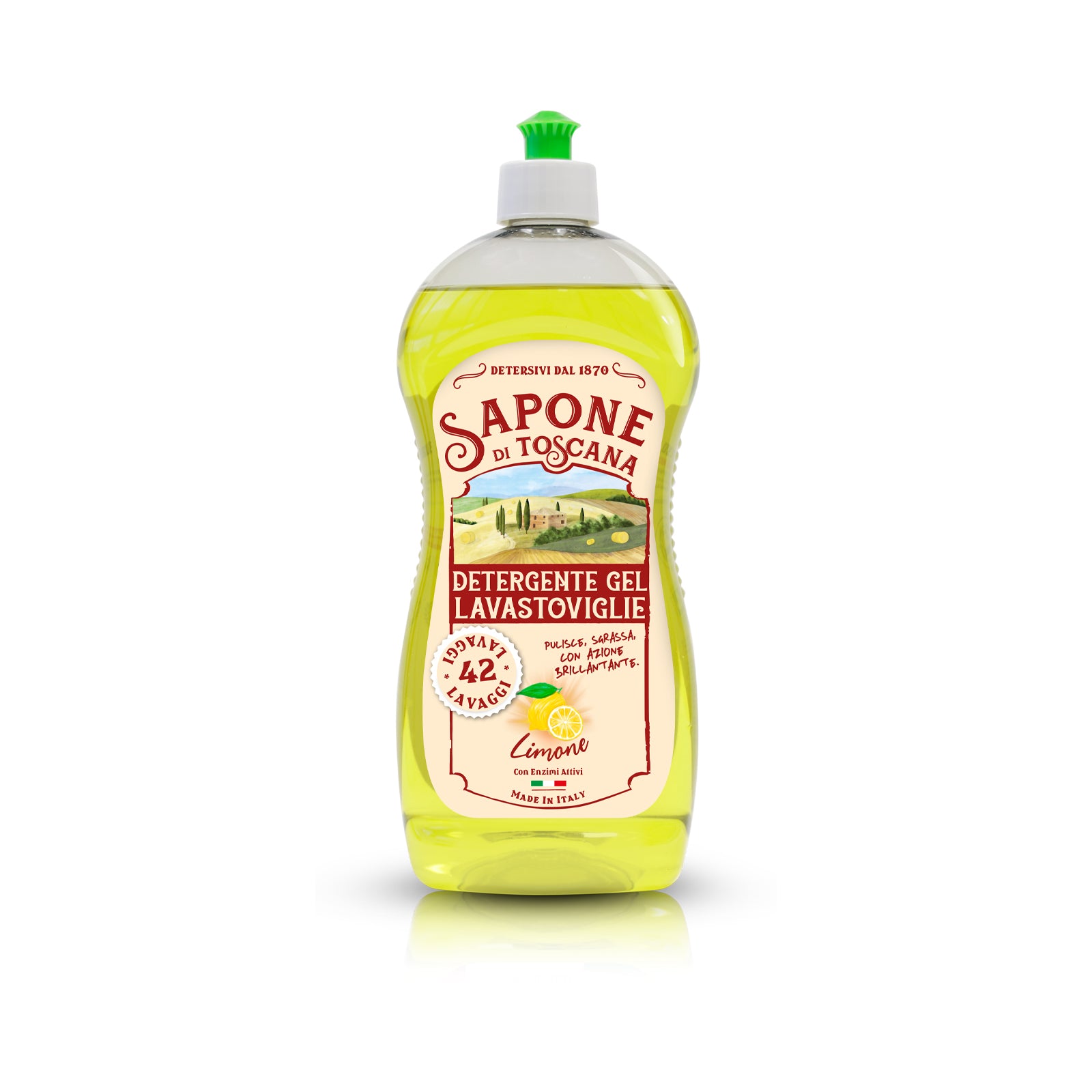 Detergente lavastoviglie in gel - Limone