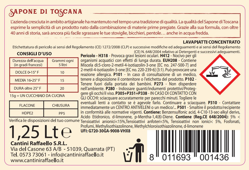Lavapiatti concentrato - Limone
