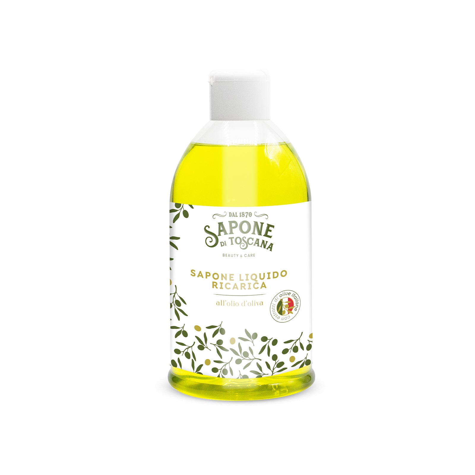 Sapone liquido ricarica - Olio d'oliva